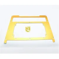 CNC apdirbimo aliuminio lakštinio metalo dalys